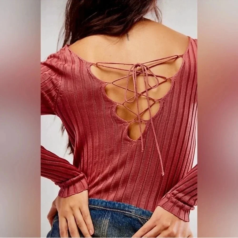 NWOT Free People Knit Top